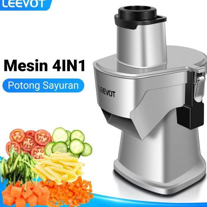 NEW PROMO VIRAL MESIN POTONG SAYURAN MULTIFUNGSI LISTRIK ALAT PEMOTONG KENTANG LEEVOT