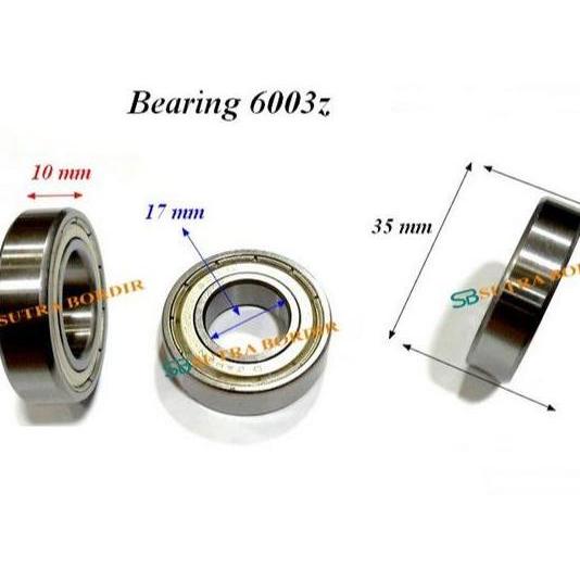 Bearing 6003Z Koyo Japan Ball Bearing 6003Zz Koyo Jepang Bearing 6003Z Ball Bearing 6003Zz Cover Bes