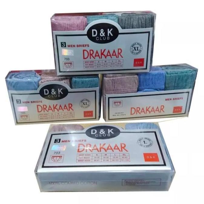 Promo Celana Dalam Pria merk Drakar/Celana Dalam Pria Dewasa Diskon