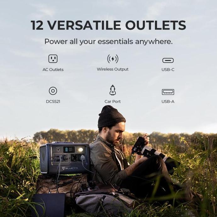 Bardonshop - Bluetti Eb7 Portable Power Station 716Wh Mini Ups