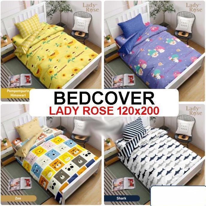 BEDCOVER LADY ROSE SINGLE / BEDCOVER LADY ROSE 120x200 LADY ROSE