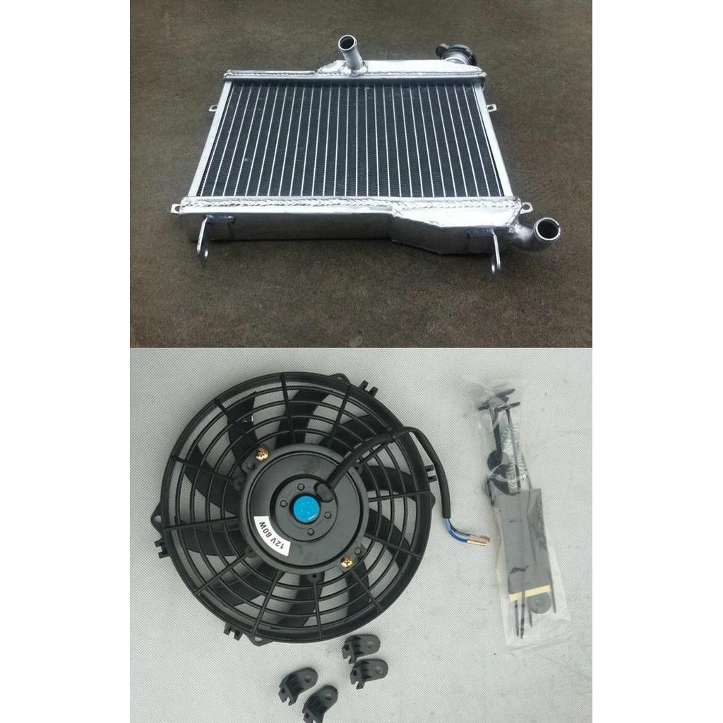 Aluminum Radiator + Fan For YAMAHA TZR250 1KT TZR 250