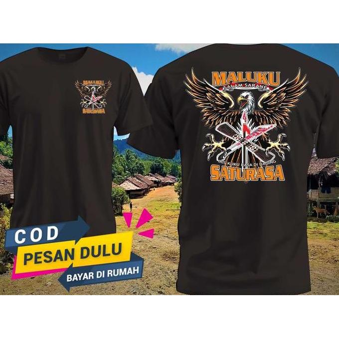 KAOS SATU MALUKU  BASAUDARA SATU RASA RAJAWALI