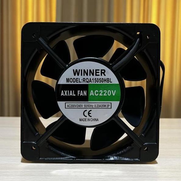 KIPAS FAN AC 220V 220 VOLT 15 CM 15CM READY