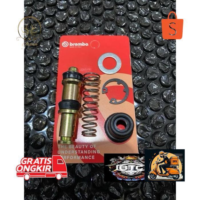 ALIKAVASTORE SEAL MASTER REM KIT BREMBO OVAL UNTUK MASTER REM TIPE OVAL // SEAL // MASTER REM // BRE