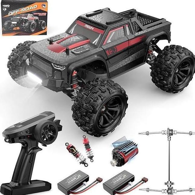 Brushless RC Car, 4X4 RC Offroad Trucks, Portable RC Cars Fast 42 Km/h