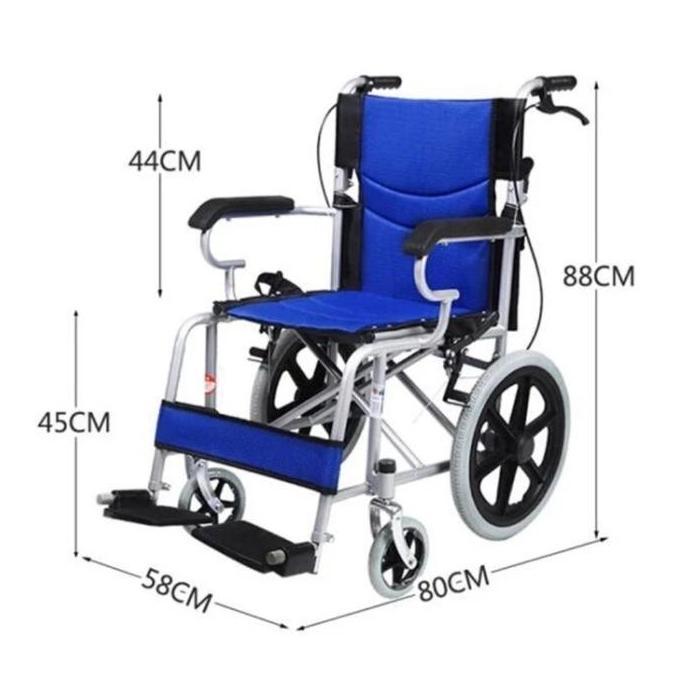 KURSI RODA LIPAT WHEELCHAIR ORIGINAL DAN TERPERCAYA