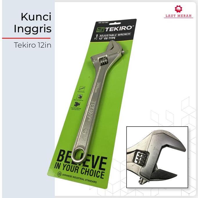 TEKIRO KUNCI INGGRIS NEW 12 INCH /KUNCI INGGRIS