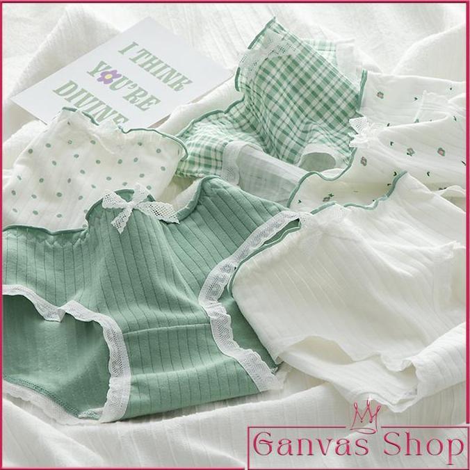 Promo CD Wanita Katun Motif Lucu Diskon