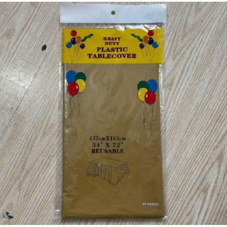 Sale Taplak Meja Dekor Ultah Birthday Polos Table Cloth