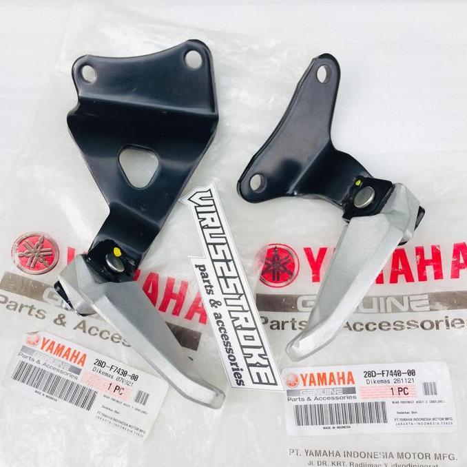 Footstep Foot Step Pijakan Kaki Belakang Set Mio Smile pnp Sporty Ori