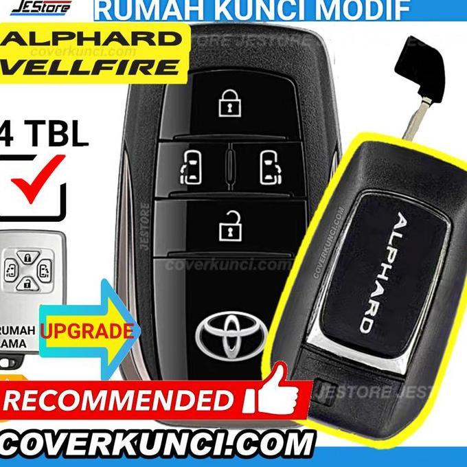 // ALPHARD CASING KUNCI ALPHARD TOYOTA REMOTE KEY RUMAH KUNCI MODIF KUNCI //