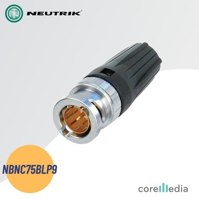 Neutrik NBNC75BLP9 rearTWIST BNC Cable Connector