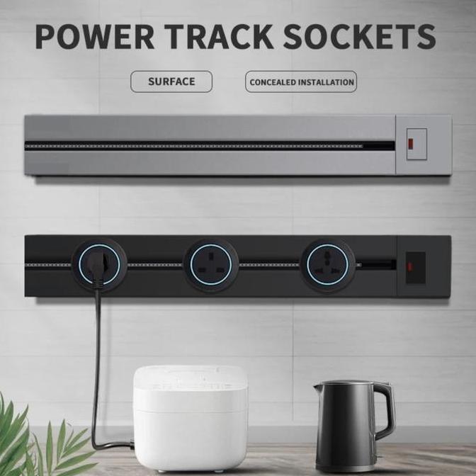 Stop Kontak Tanam-Stop Kontak Tanam Dinding-Track Socket-Track Adapter