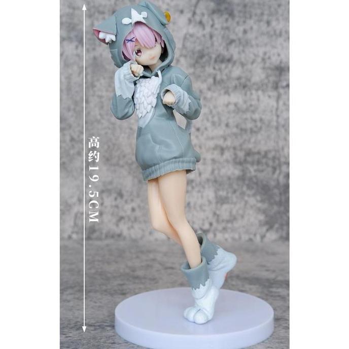 Rem Ram Emilia Parker Outfit 20Cm Action Figure Pvc