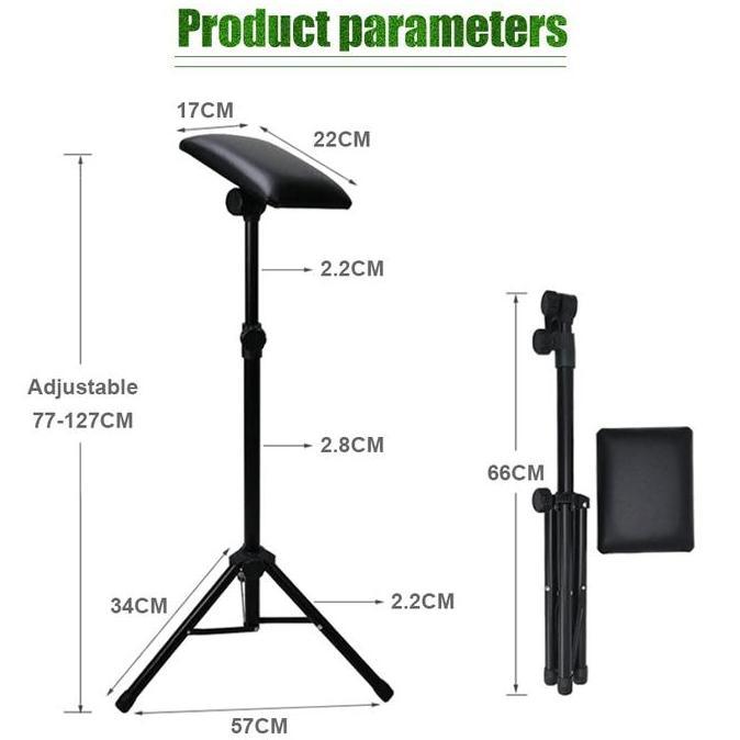 Tattoo Arm Rest -Tatakan/Sandaran Lengan - Armrest Tattoo Bisa Dilipat Kualitas Terbaik Harga Termur