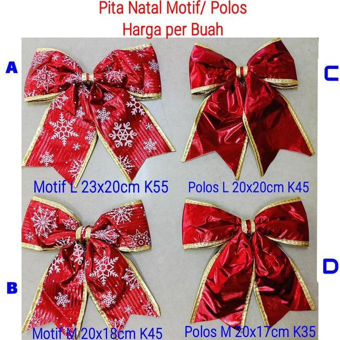 Pita natal meteran lebar 4 cm