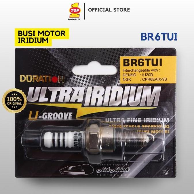 Promo Busi Motor Iridium BR6TUI - Blade - PCX - Nmax - Aerox Diskon