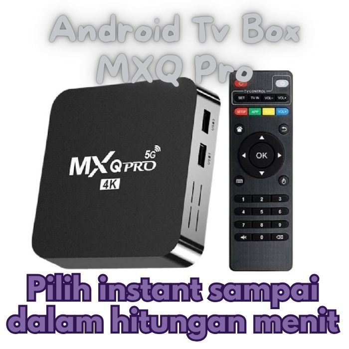 Android STB 4K Smart TV Box Unlock Netflix Global MXQ Pro Android 13.0os 2.4G WIFI 16gb Ram 256gb