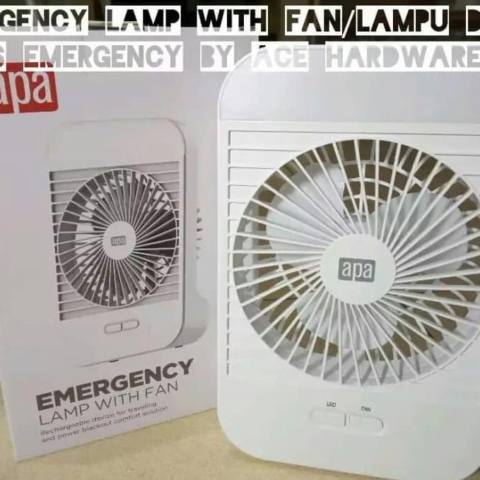 Emergency Lamp & Fan / Lampu & Kipas Emergency brand APA ACE HARDWARE Promo
