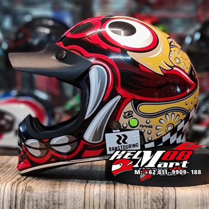 JP Signature BARONG/ RANS Helm Cakil Helm JP Retro Signature DV (2KG)
