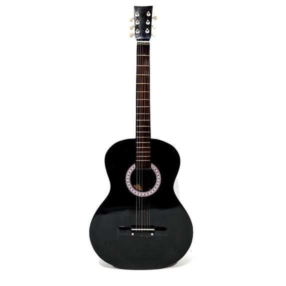 Gitar Akustik Yamaha Tipe F310 P Warna Hitam Model Bulat Senar String Buat Pemula Atau Belajar Murah