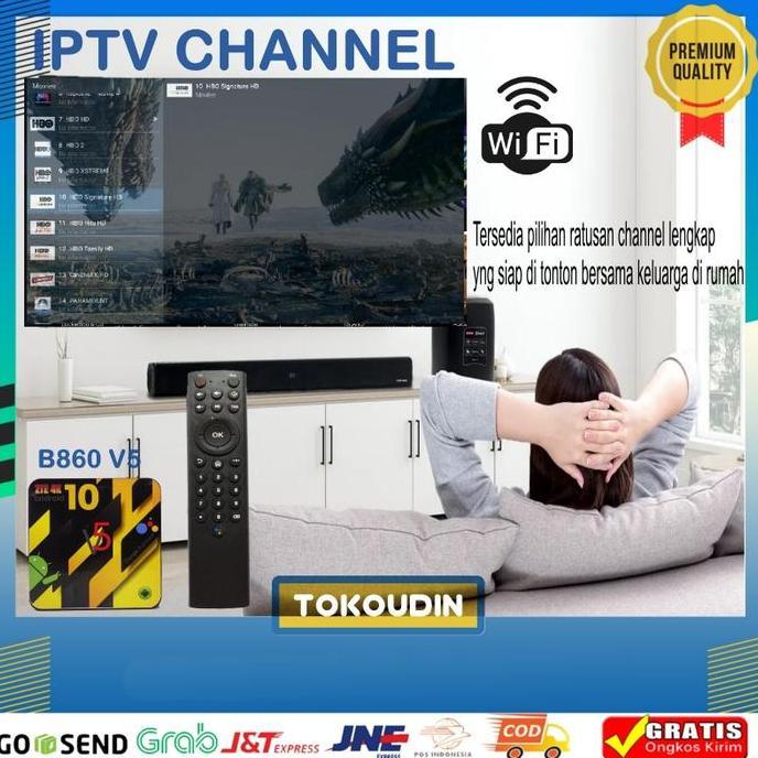 Stb Android Box Zte 4K B860H V5 Full Aplikasi