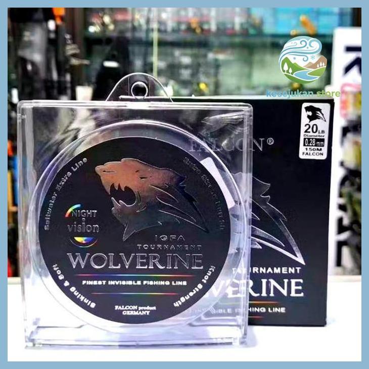 (PANCING) SENAR FALCON WOLFERINE TOURNAMENT PLATINUM SERIES 150 METER SUPER STRONG & SOFT SIAP KIRIM