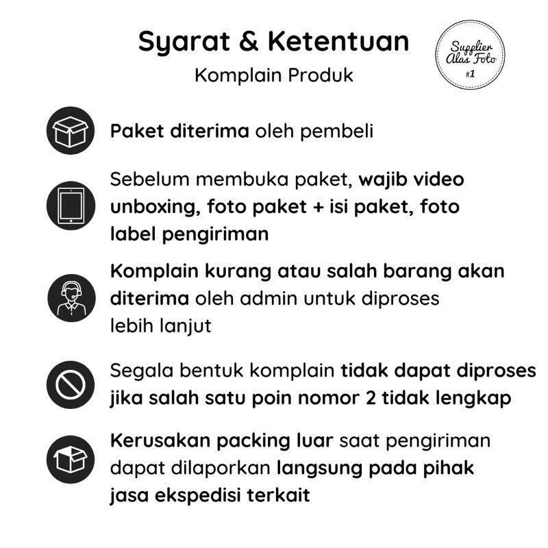 Saf Paket Mini Stand + Pvc Background Foto Putih / Backdrop Photo Polos