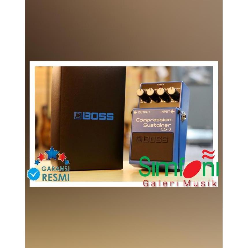 BOSS CS-3 Compression Sustainer Pedal - Efek Gitar