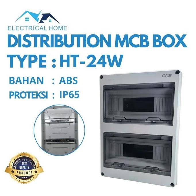 DISTRIBUTION MCB BOX  TYPE HT-24W WATERPROOF IP65