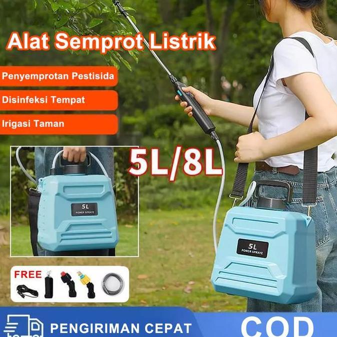 Sprayer Tools Semprotan Rumput Elektrik 5/8 Liter Sprayer elektrik 5 Liter SEMPROTAN HAMA