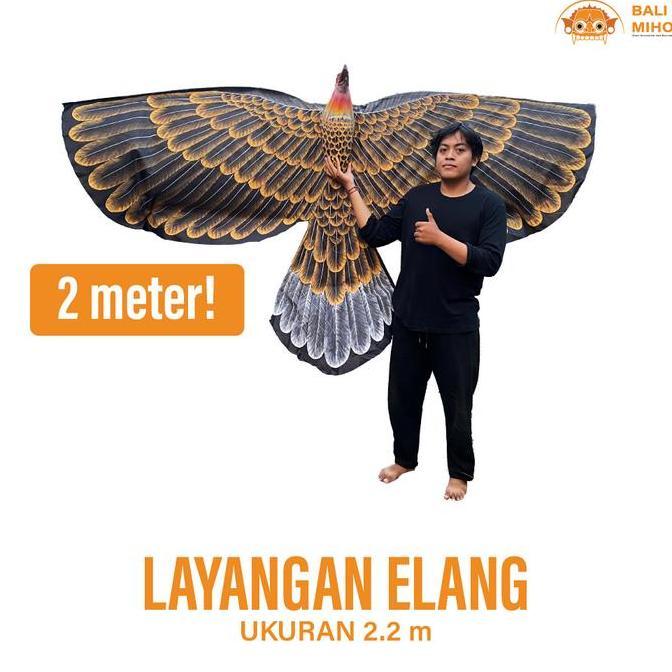 Layangan Burung Elang 3 meter - Layangan Rajawali - Layangan Burung
