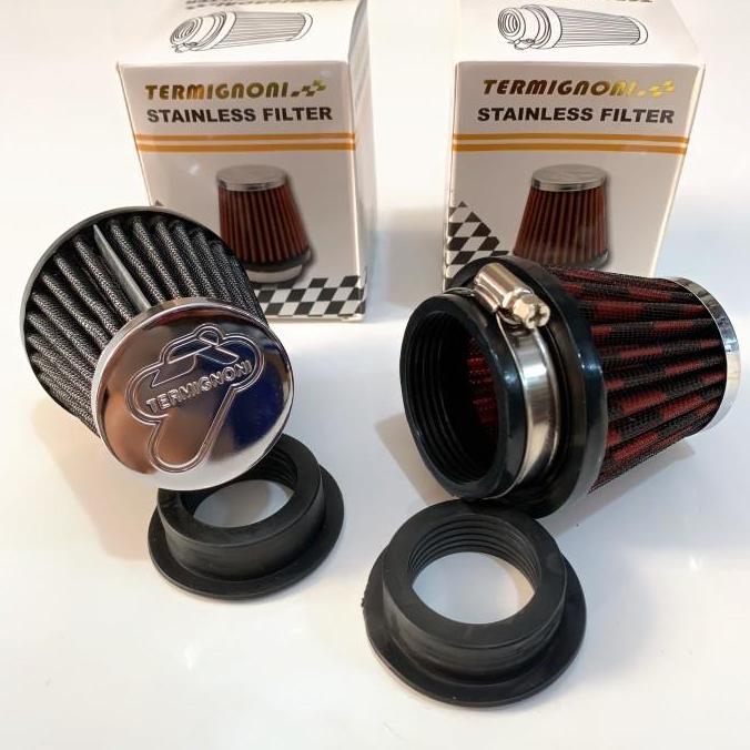 Promo Filter Karbu Racing pe 24 26 28 30 Filter model Koso Stenliss Stainless Universal Motor Motorc