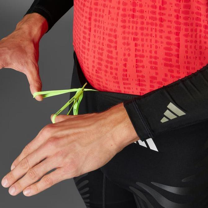 Legging Lari Pria Adidas Adizero Control Running Short Black - Ix8976