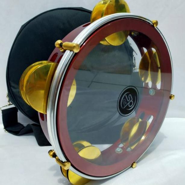 RIQ REBANA ALAT MUSIK /HADROH TAMBORINE 83/4 mika Seif percussion