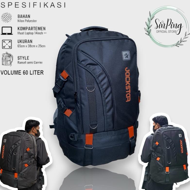 BEST SALE Tas Jumbo Pria Tas Serbaguna Mudik Tas jumbo Traveling Tas ransel Jumbo Pria Tas ransel Ju
