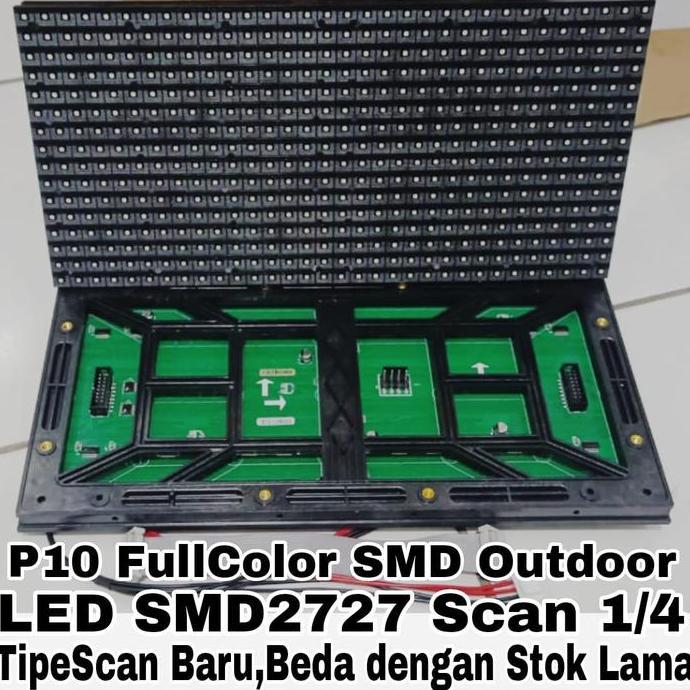 Modul Panel Led P10 Rgb Smd Full Color Outdoor Videotron Premium