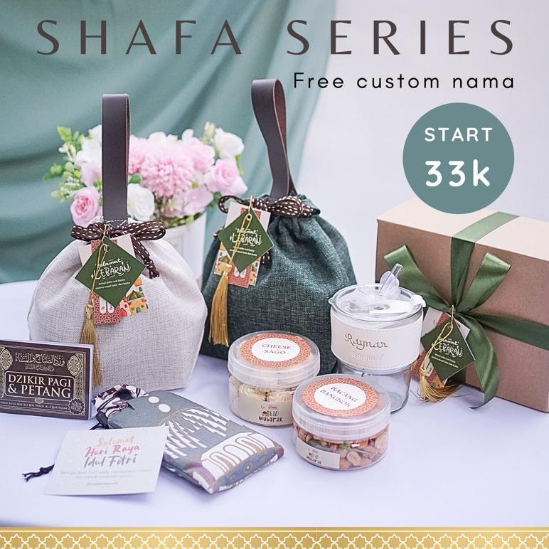 Termurah Ready Hampers Lebaran Mug Gelas Custom Packaging Tas / Hampers Idul Fitri / Parcel Lebaran