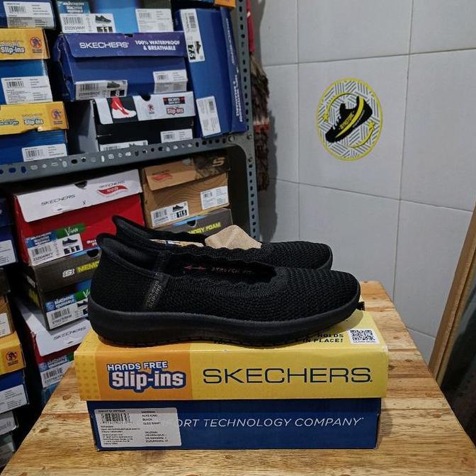 Skechers Slip On Cleo Swift Full Black Women's