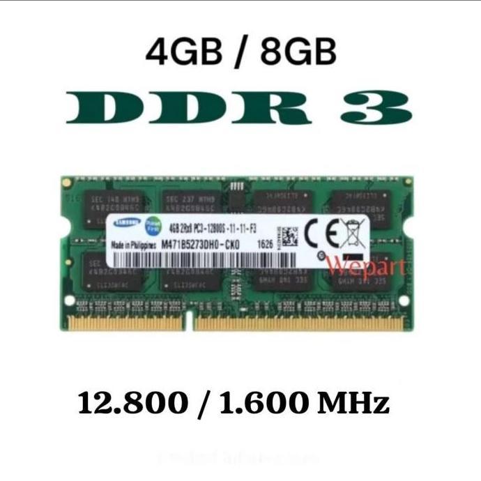 Sodim Memory  DDR3 Non L PC12800 / Ram Laptop DDR3 Non L 4GB 8GB 16GB