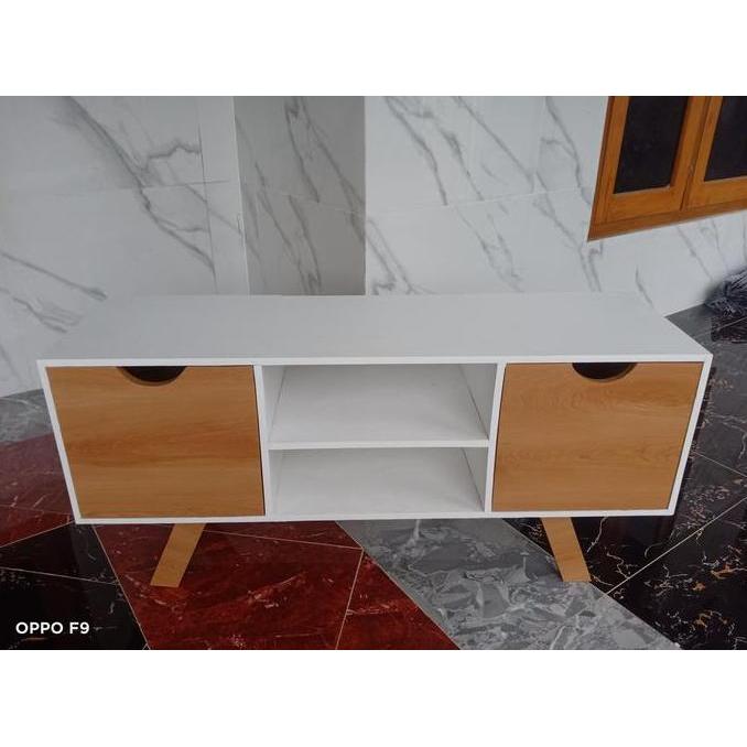 GNL MEJA Tv miimalis panjang 1 meter lebar 30cm tinggi 50cm raktv Promo