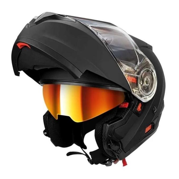 Promo Helm Snail M1 - Modular Visor Clear