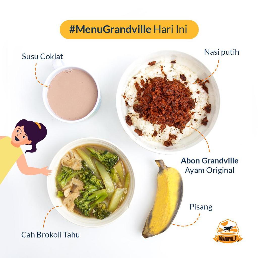 Abon Cipung / Premium Abon Crunchy Grandville Abon Mpasi Non Msg