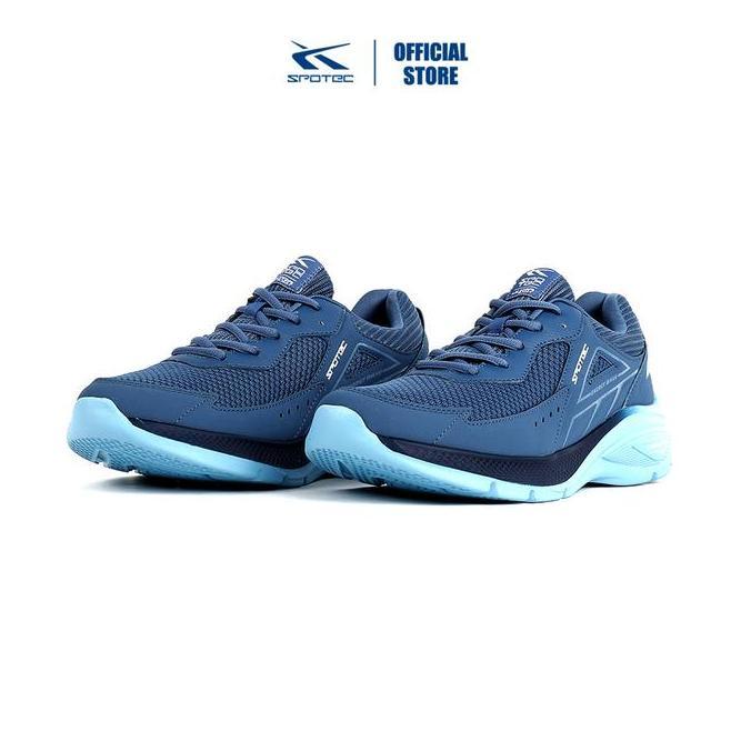 Spotec Running Easton Sepatu Lari Pria Wanita - Biru Muda Biru Muda