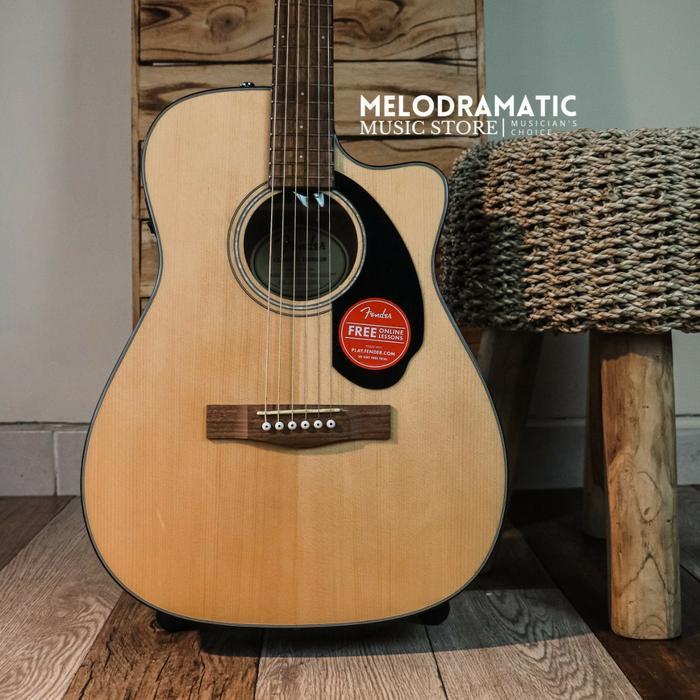 Gitar Akustik Fender Cc60Sce Cc 60 Sce Nat Original Dan Terpercaya