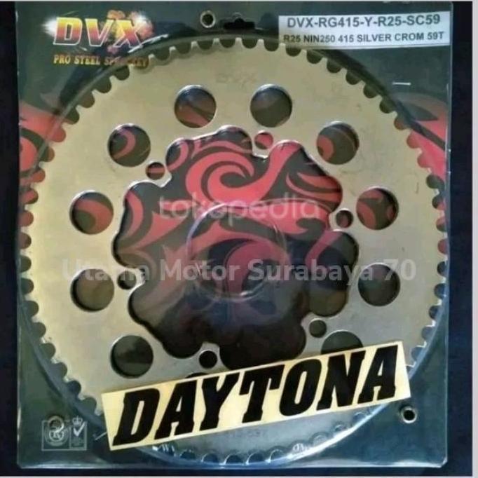 GEAR BELAKANG DVX YAMAHA R25/NINJA250  415-56T sd 415-60T