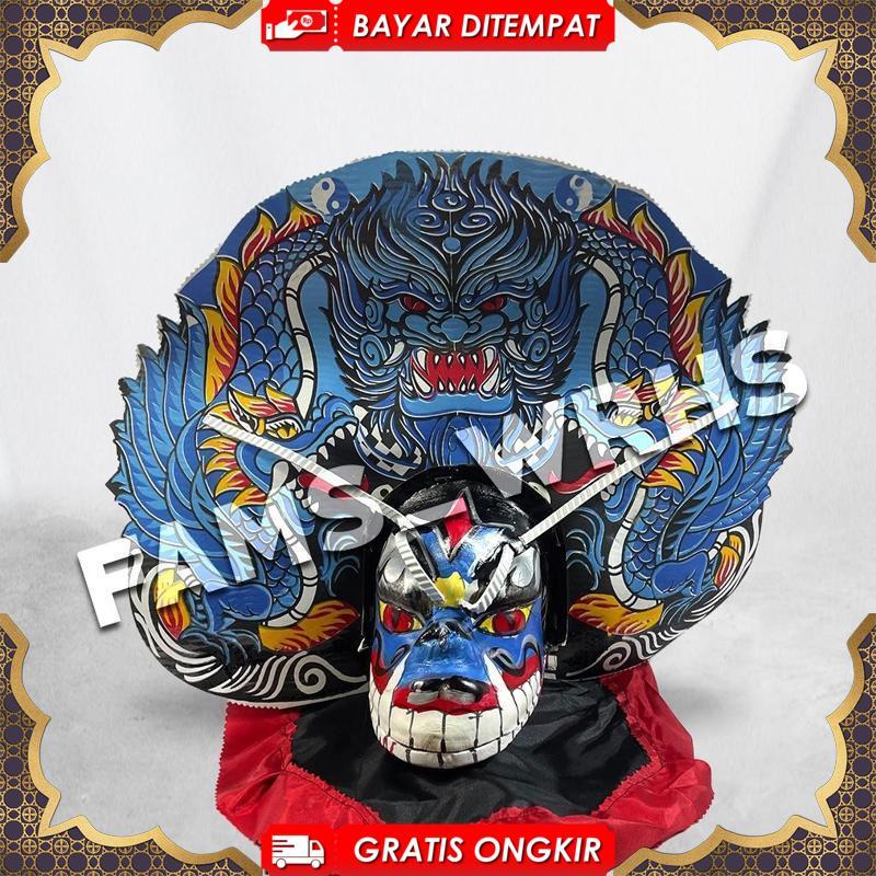 Barongan Anak Ukuran Jumbo Spons Devil Barongan Spons Barongan Biru Barongan Murah SUPER