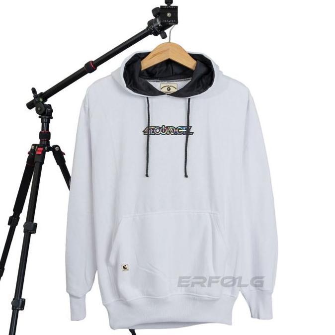 Erfolg Clothing Hoodie Jumper Pullover Distro Original Basic Screen Printing Motif Foil Hologram Uni