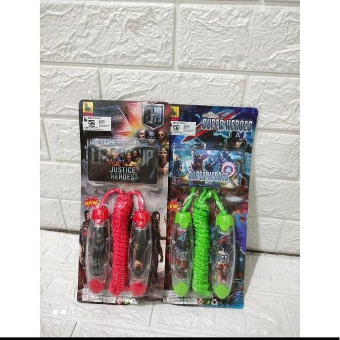 MAINAN  LOMPAT TALI / SKIPPING ROPE JUMP ROPE ANAK ANAK X9688Q Outdoor